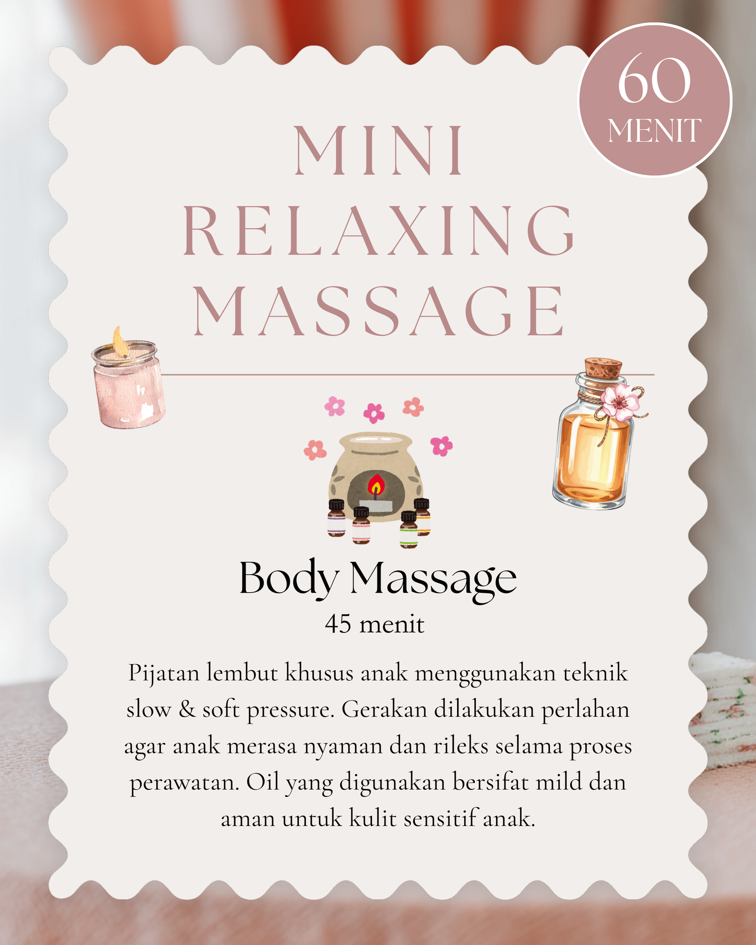 Mini Relaxing Massage 60&