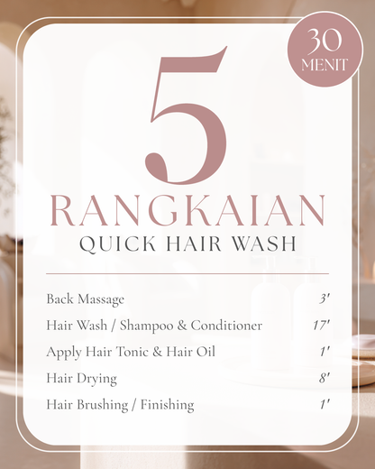 Sejenak Quick Hair Wash 30&