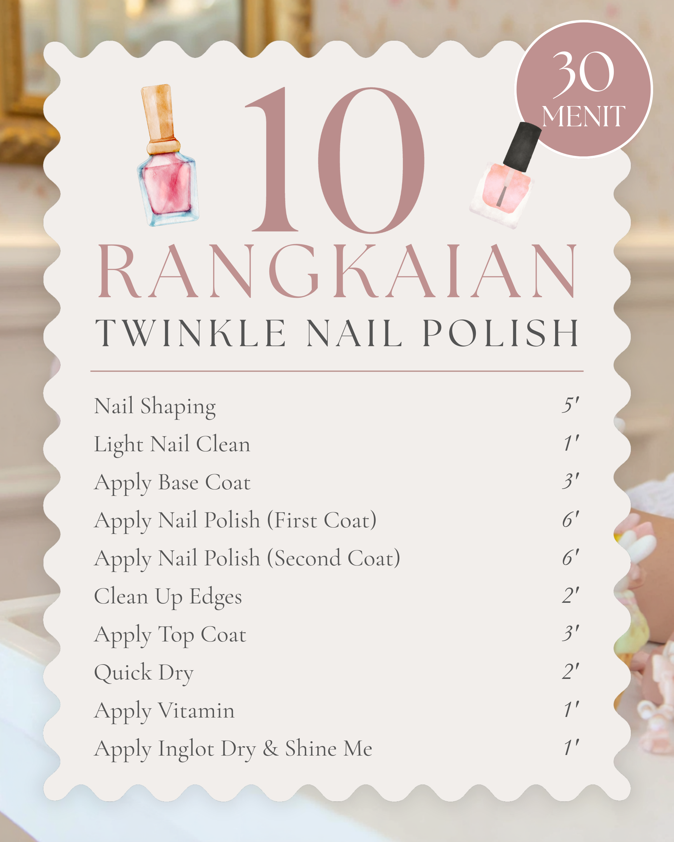 Twinkle Nail Polish 30&